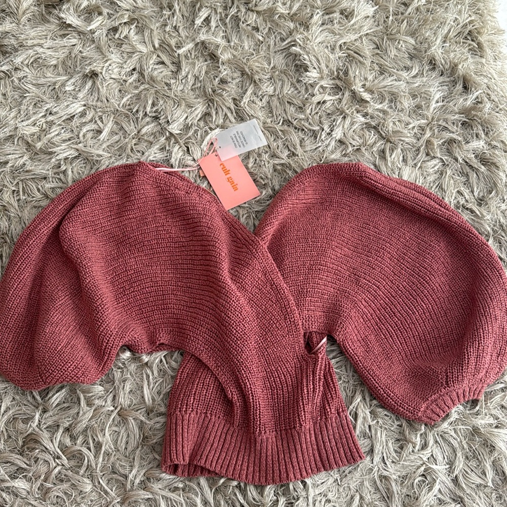 Cult Gaia Shelly Knit Sweater